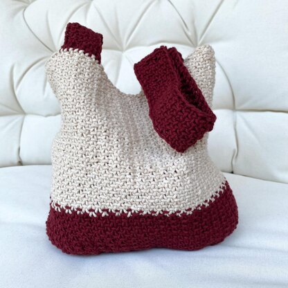 Linen Stitch Knot Bag