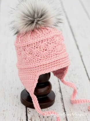 La Vie en Rose Earflap Hat