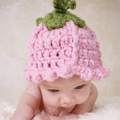 Flower Baby Hat