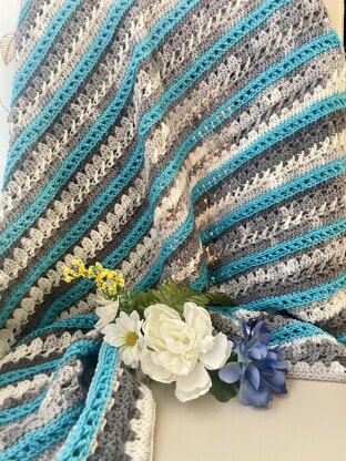 Shell Cascade Blanket