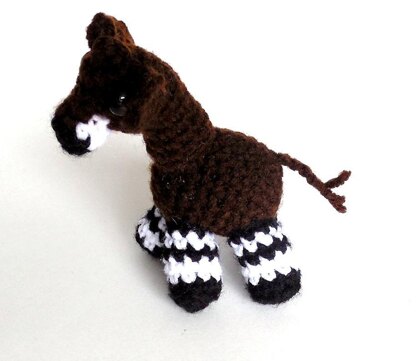 Mini Okapi Amigurumi/Plush Toy