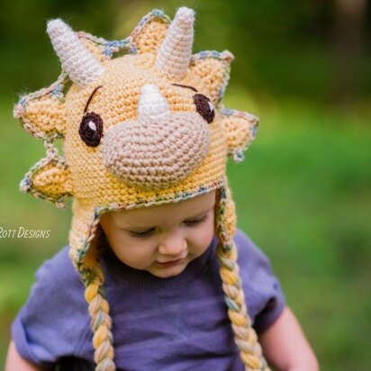 Tops The Triceratops Dinosaur Hat