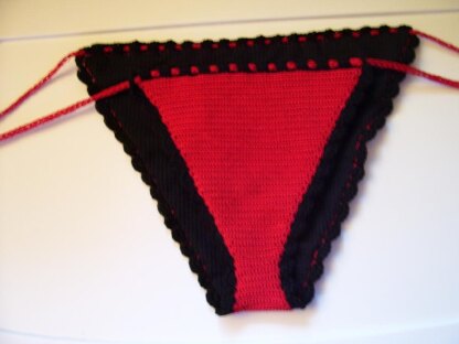 The Little Red Bikini crochet pattern