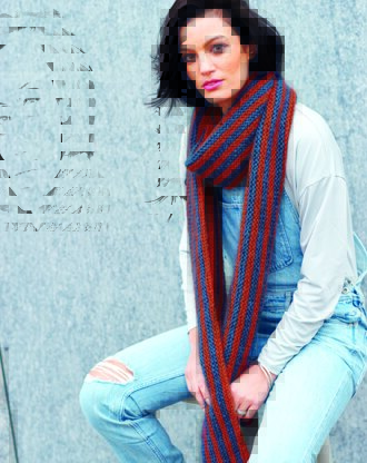 Scarf in Rico Fashion Mademoiselle Chunky - 637 - Downloadable PDF