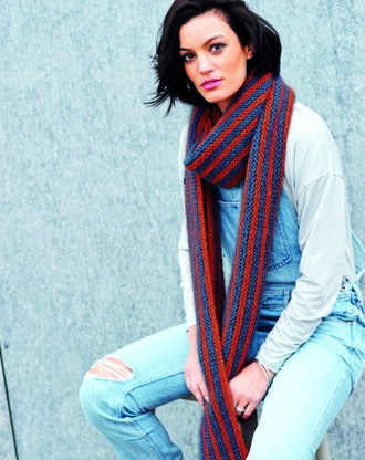 Scarf in Rico Fashion Mademoiselle Chunky - 637 - Downloadable PDF