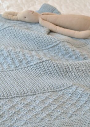 Simple Textured Blanket 'Jasper'