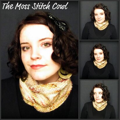 The Moss Stitch Cowl