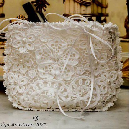 Lace wedding bag