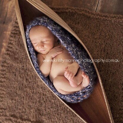 #24 Newborn fuzzy cocoon