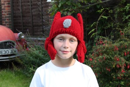 Robot Knit Hat - Childs