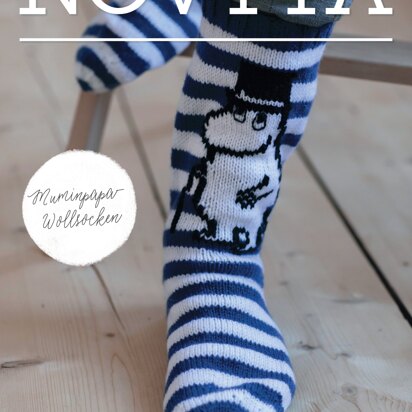 Muuminpapa Woolsocken in Novita - Downloadable PDF