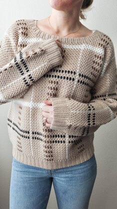 Posh Plaid Pullover