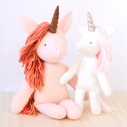 Stuffed unicorn