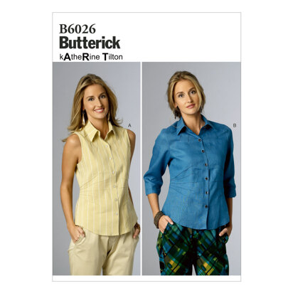 Butterick Top für Damen B6026 - Schnittmuster