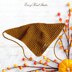 Triangle scarf knitting pattern