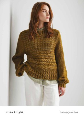 Dunbar Sweater in Erika Knight Wild Wool - 72001105 - Downloadable PDF