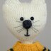 Knitty Kitty  Cat in Sweater