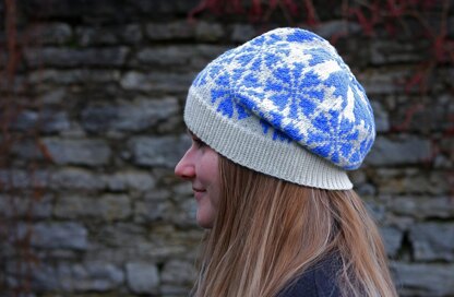 Cornflower hat