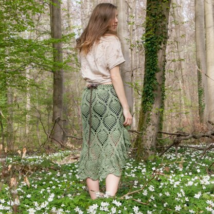 Pomona crochet skirt