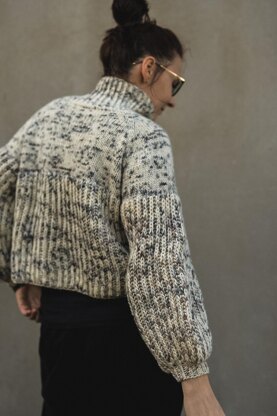 White sheep sweater