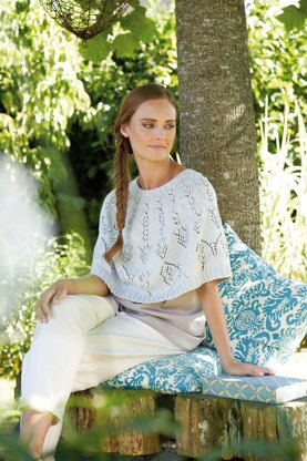 Butterfly Poncho in Rowan - ZB314-00005-DEP - Downloadable PDF