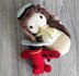 Amelia Earhart crochet amigurumi