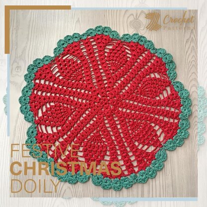 Festive Christmas Doily