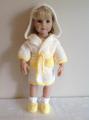 Dressing gown set for 18" Dolls