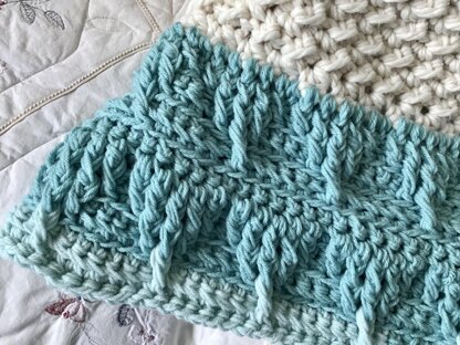 Mountain Top Baby Blanket