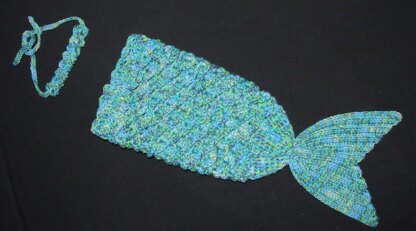 Mermaid Tail & Headband Prop