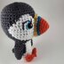 Oona the puffin amigurumi