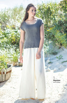 Royston Top in Berroco Maya - Downloadable PDF