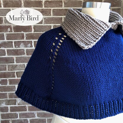 Shoulder Hug Capelet -- Leap Day Mystery Make-Along Knitting 2020