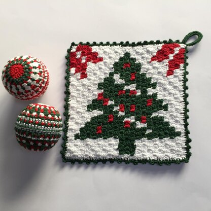 Potholder Christmas Tree