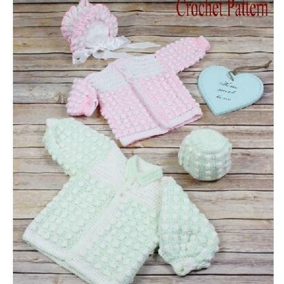 Bobble Twins Baby Crochet Pattern #18