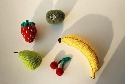 Banana Crochet Pattern, Banana Amigurumi, Fruit Crochet Pattern, Fruit Amigurumi