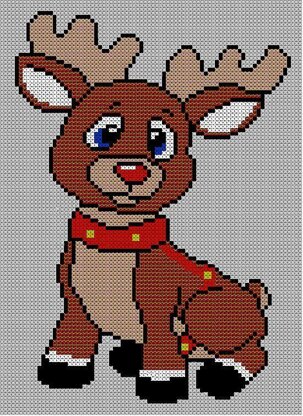 Christmas Baby Rudolph Reindeer Jumper
