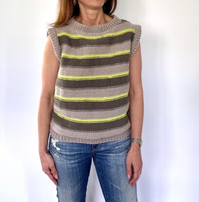 Sleeveless Mock Neck Sweater