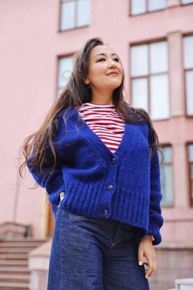 Vogue Cardigan - knitting pattern - PDF