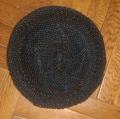 Seed Stitch Lattice Hat