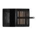 Lykke 14in Single Point Needle Black Faux Leather Gift Set  (Set of 12)