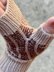 Hearthstripe Fingerless Mitts