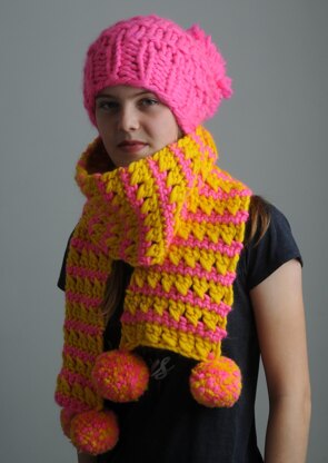 Chunky Crochet Scarf