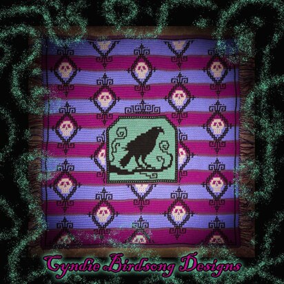 Haunted Gothic Blanket Table runner & Wall Hanging