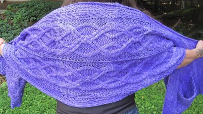 Warm Ontario Pocket Shawl