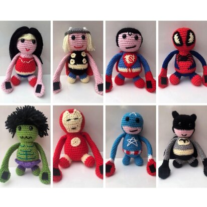 8 Superhero Crochet Patterns