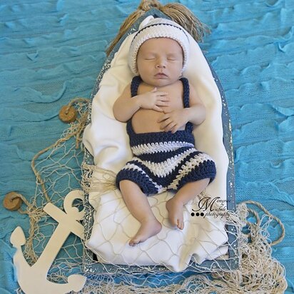 Newborn Sailor Outfit