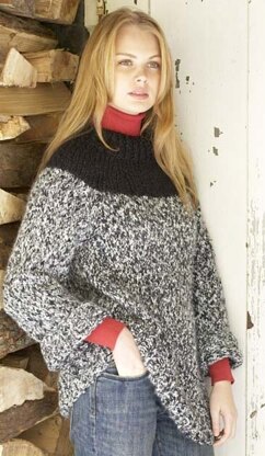 Classic Cachet Pullover in Lion Brand Homespun - 60295A