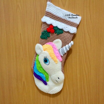 Unicorn Christmas Stocking