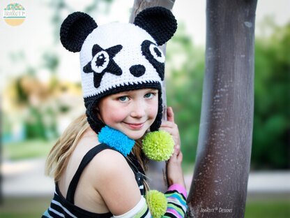Amanda the Rock-n-Roll Panda Hat